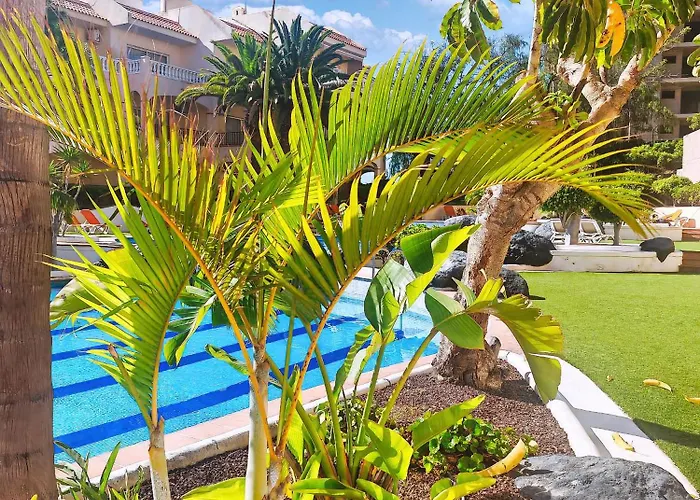 Casa Palmu - A Peaceful And Relaxing Oasis In Golf Del Sur, Tenerife בית נופש
